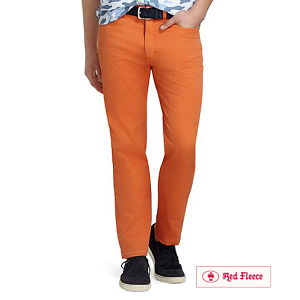 Five-Pocket Pants - Orange Rust